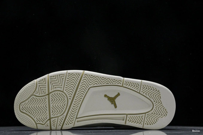 Bmlin Jordan 4 Gold AQ9129-170 Metallic Retro 0721